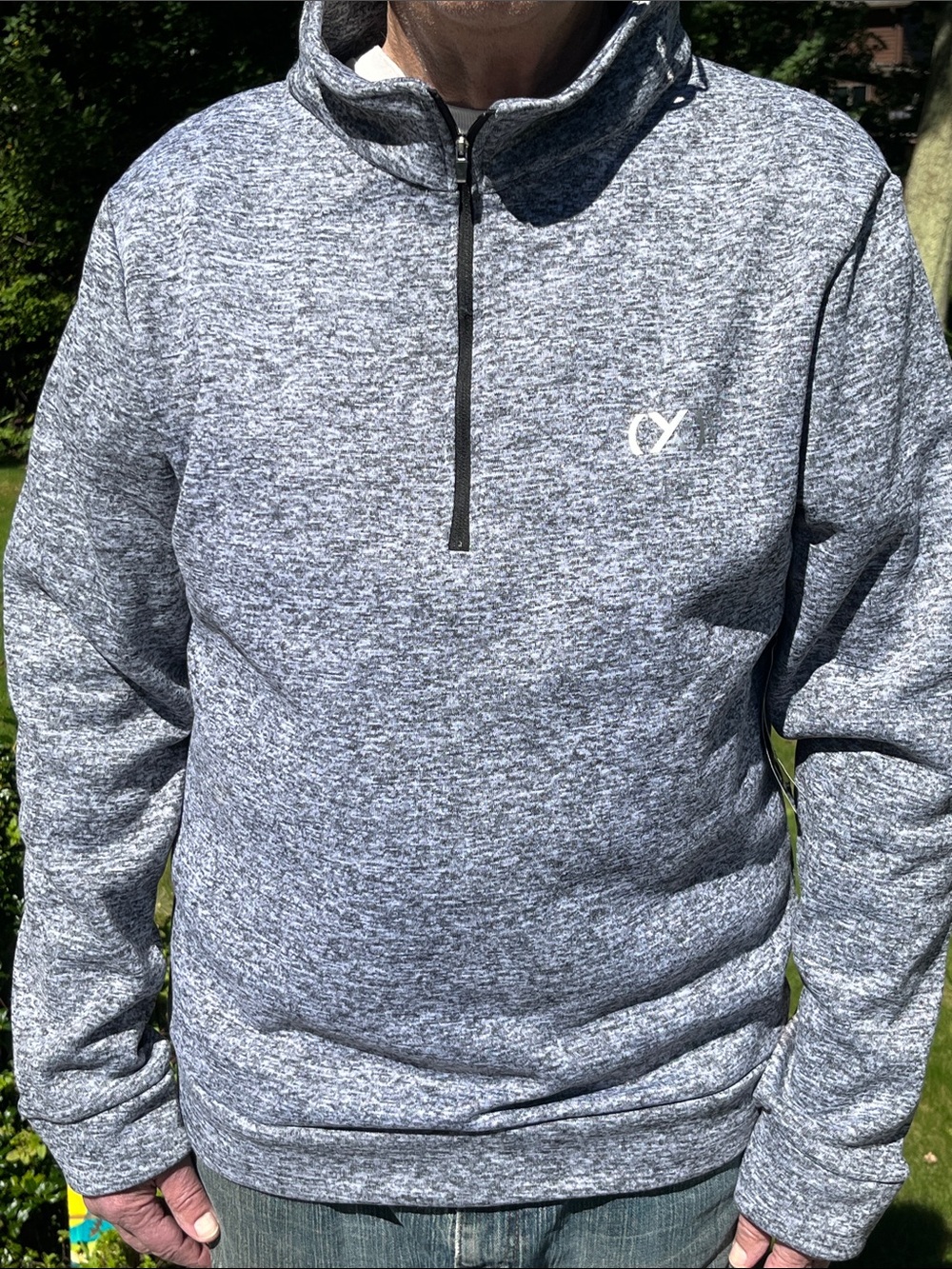 2(X)IST quarter-zip performance sweatshirt L